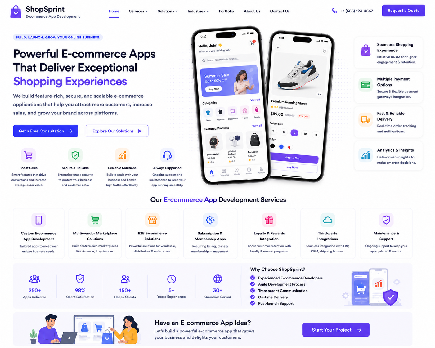 E-commerce Apps